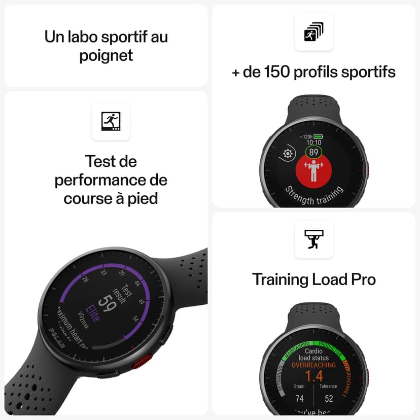 Polar Pacer Pro - Advanced GPS Sports Watch - Wrist Heart Rate Monitor, Smart for Men and Women, Workout Running Watch, Training Program & Health Recovery Tools, Sleep Monitor & Activity Tracker - 3