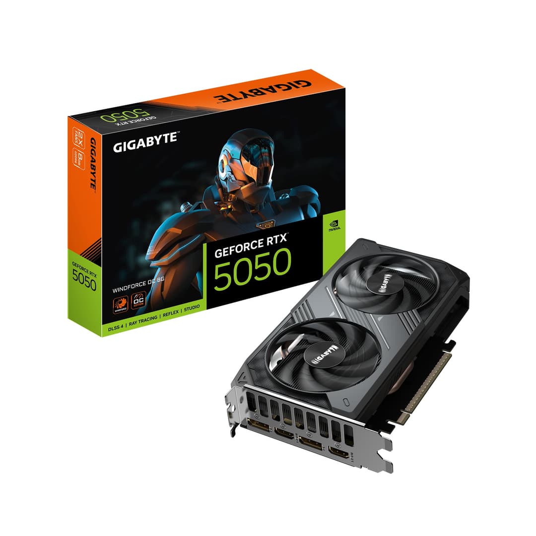 GIGABYTE GeForce RTX 5050 WINDFORCE OC 8G Carte Graphique…