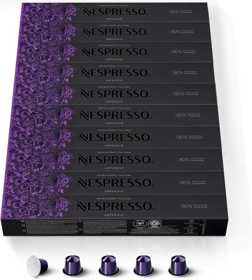 Nespresso OriginalLine: Arpeggio, 100 Count - ''NOT Compatible with Vertuoline'' - 1