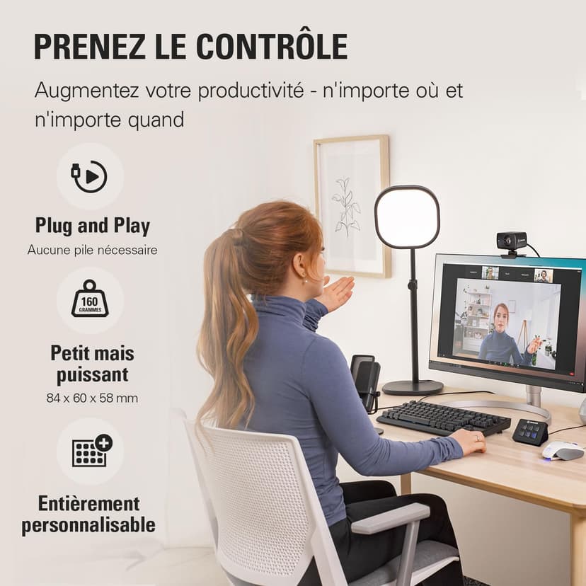 Elgato Stream Deck Mini – Control Zoom, Teams, PowerPoint, MS Office and More, Boost Productivity with Seamless Integration for Daily Apps, Set Up Shortcuts Easily, Compatible with Mac and PC - 7