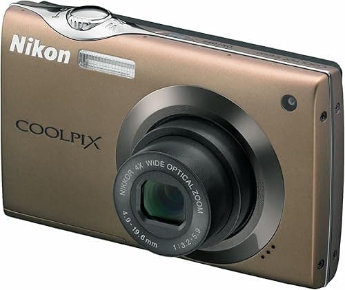 Nikon Coolpix S4000 Digital Camera 12 Megapixels 4x Wide Angle Zoom 7.5 cm (3 Inch) Touchscreen Black