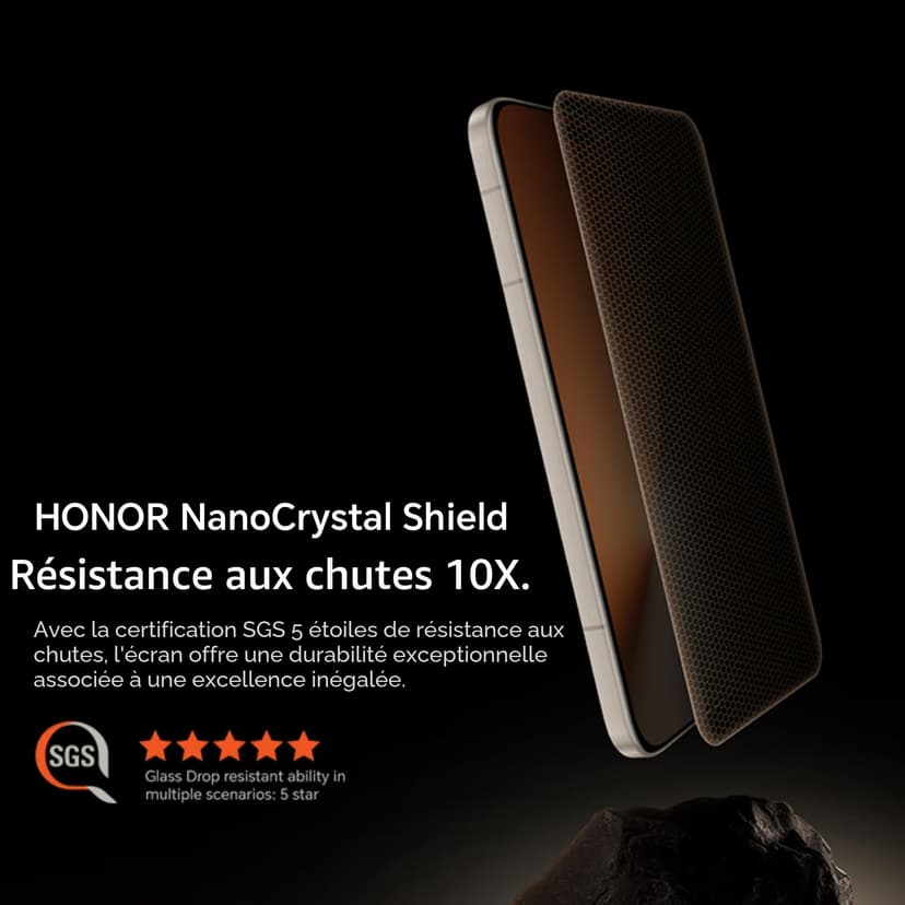 HONOR Magic8 Pro 5G 512Go/12Go Dual SIM Or Aurore - 6