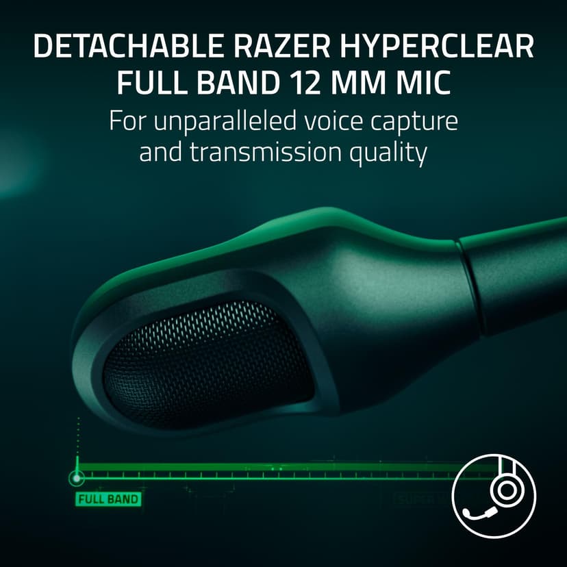 Razer BlackShark V3 Pro for PlayStation - Wireless Active Noise Cancellation Esports Headset ANC - TriForce 50 mm Drivers - HyperSpeed 2,4 GHz - THX Spatial Audio - PS5/PC | White - 4
