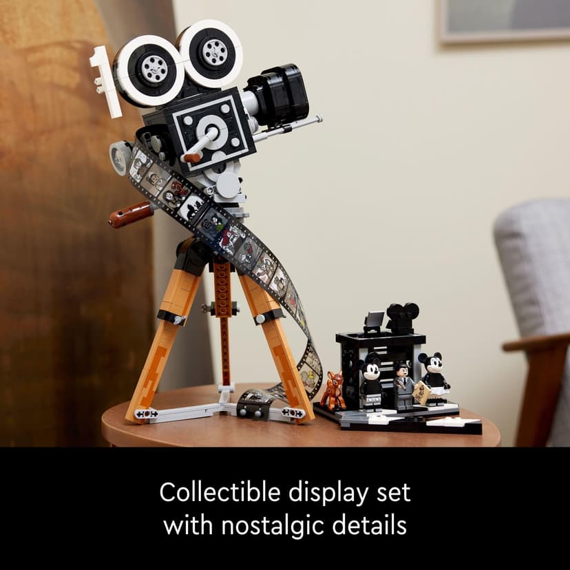 LEGO Disney Walt Disney Tribute Camera 43230 Kit de construction pour fans de Disney Célébrez Disney 100 avec une pièce de collection, parfait pour jouer et afficher, fait un cadeau amusant pour les - 6