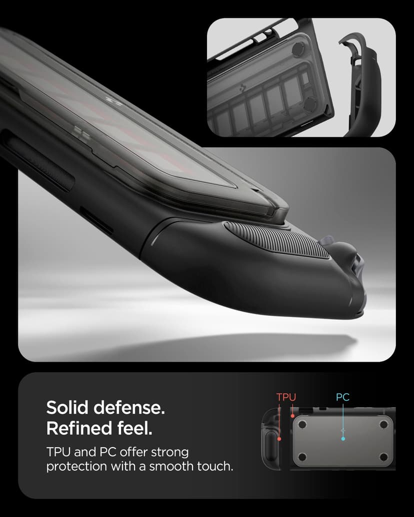 Spigen Snap Switch Case Compatible with Nintendo Switch 2 - Black - 5