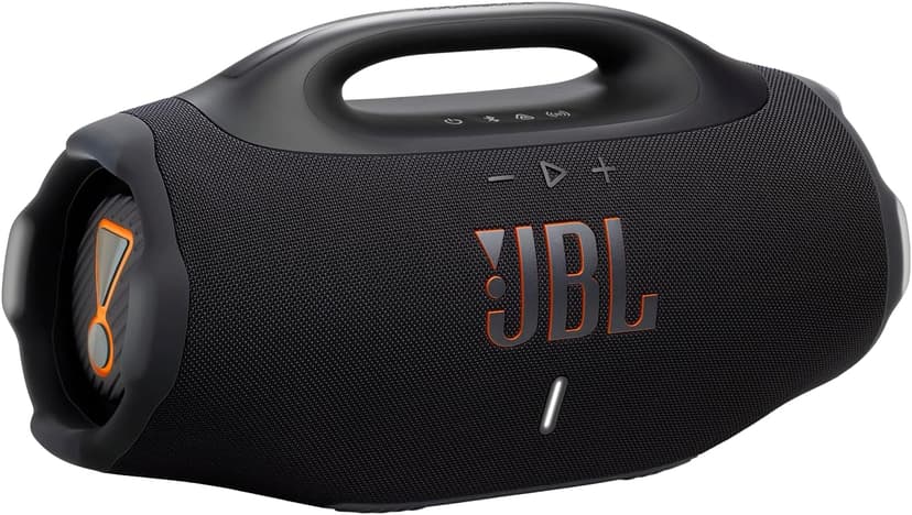 JBL Boombox 4, Enceinte Bluetooth Portable, Son JBL Pro, AI Sound Boost, étanchéité et résistance à la poussière IP68, jusqu'à 34 h d’autonomie, Connexion Multi-Enceintes Auracast, Noir - 1