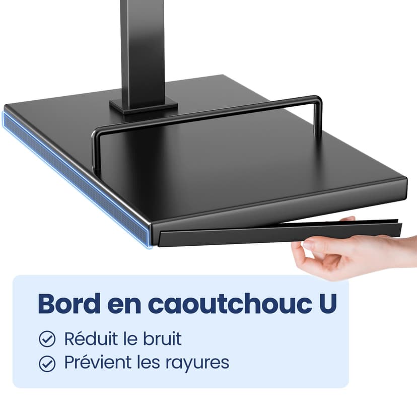 pickpiff Support pour aspirateur Dyson sur pied, compatible V15 V12 V11 V10 V8 V7 V6 / DC58 DC59 DC62 DC74 – rangement pour accessoires, gain de place, installation facile - 7