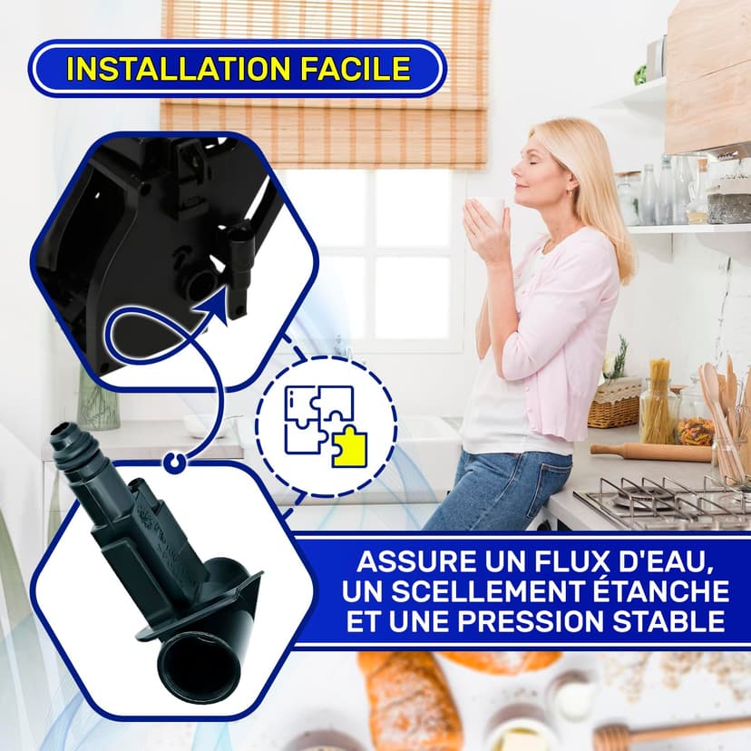 Einfüllstutzen für Kaffeevollautomat mit Originalcode 996530039639 0301.R04.150 842500283 für Philips für Gaggia für Saeco - MADE IN ITALY - Garantie 10 Jahre - MONTERAL - 5