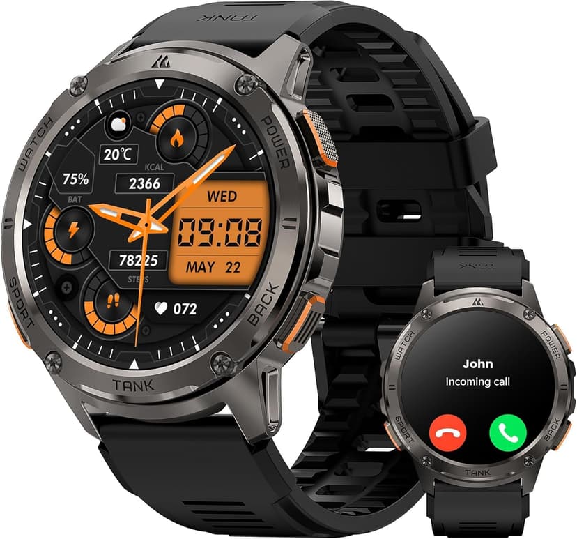 KOSPET Tank T3 Montre Connectée Homme, Appel Bluetooth, B… - 1