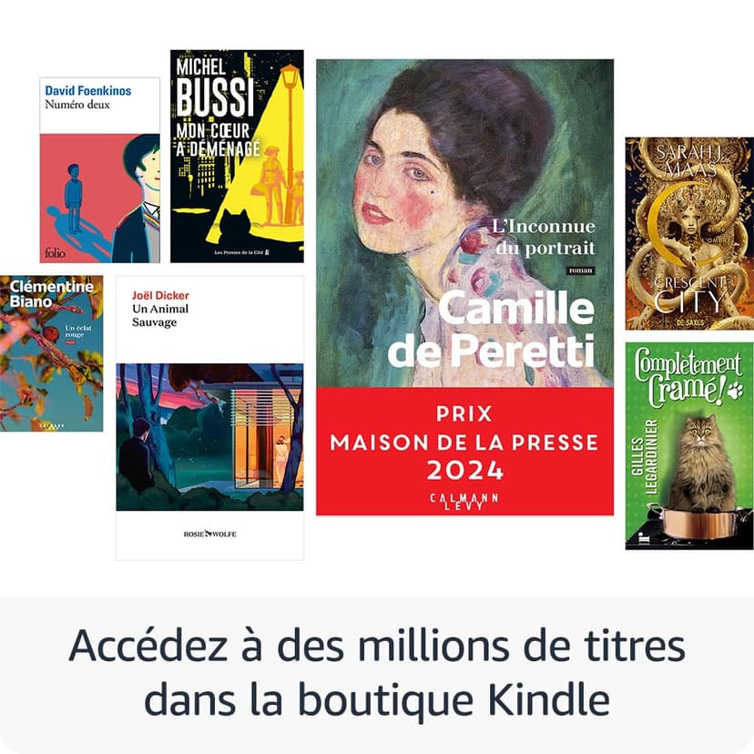 Amazon Kindle Colorsoft (Nouvelle génération) - avec écran couleur et éclairage chaud réglable - 16 Go - 6