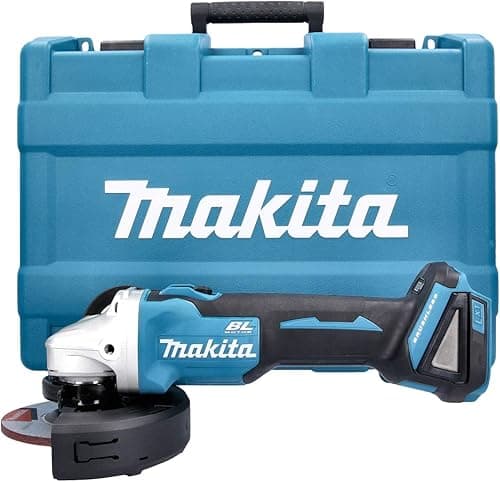 Makita DGA504ZJ Cordless Angle Grinder, Blue