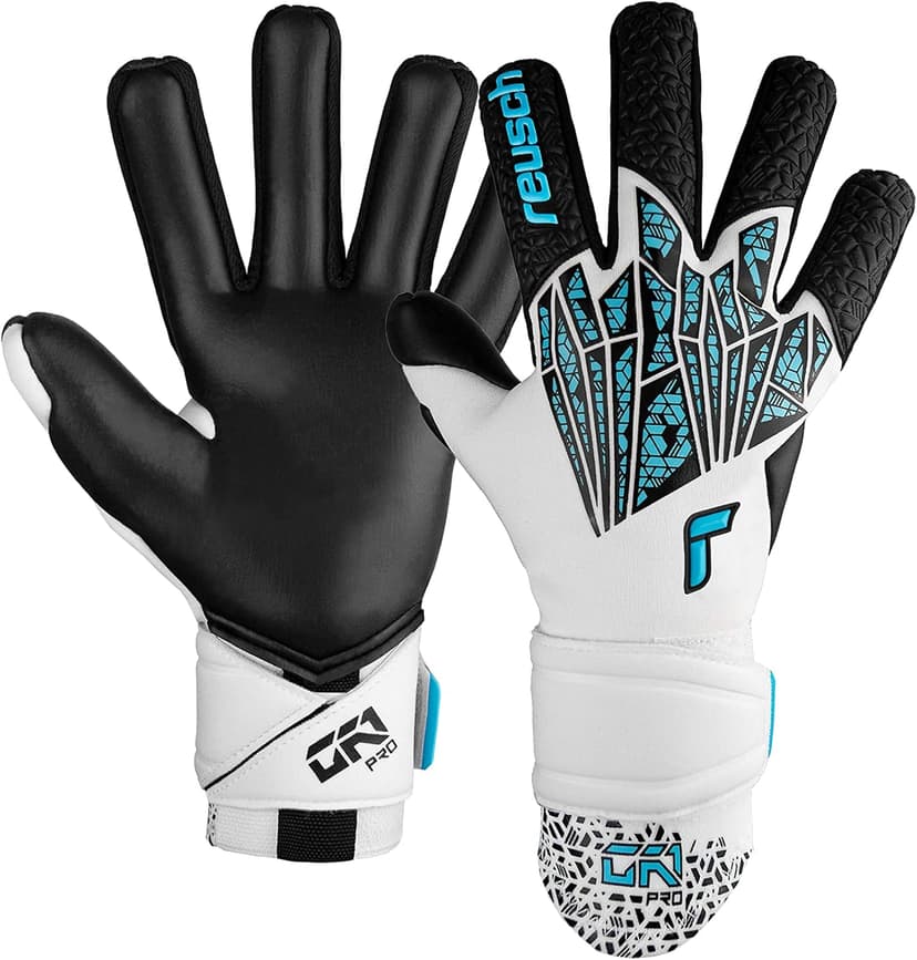 Reusch GK1 Pro Grip Goalkeeper Gloves Men and Women Football Gloves for Adults Suitable for All Weather Conditions and Pitch Surfaces - 1