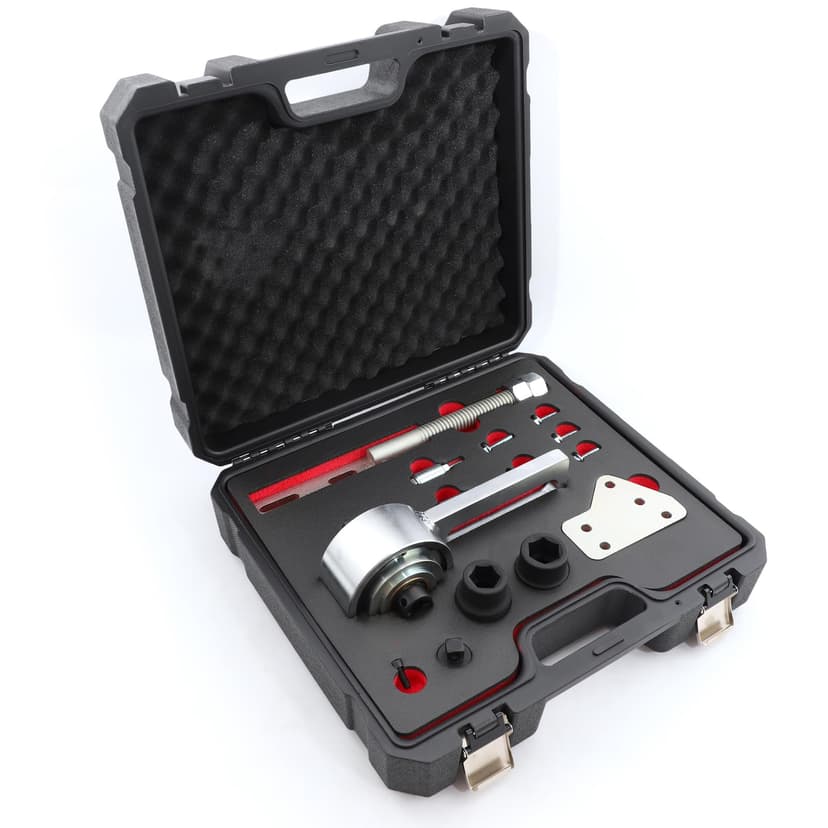 JAOGAUS Torque Multiplier Set Compatible with Ford 1.0 2.0 EcoBoost Duratec Engines, Torque Amplifier 1:5, Crankshaft Pulley Removal Tool 303-1611 303-1611-01 303-1611-02 - 5
