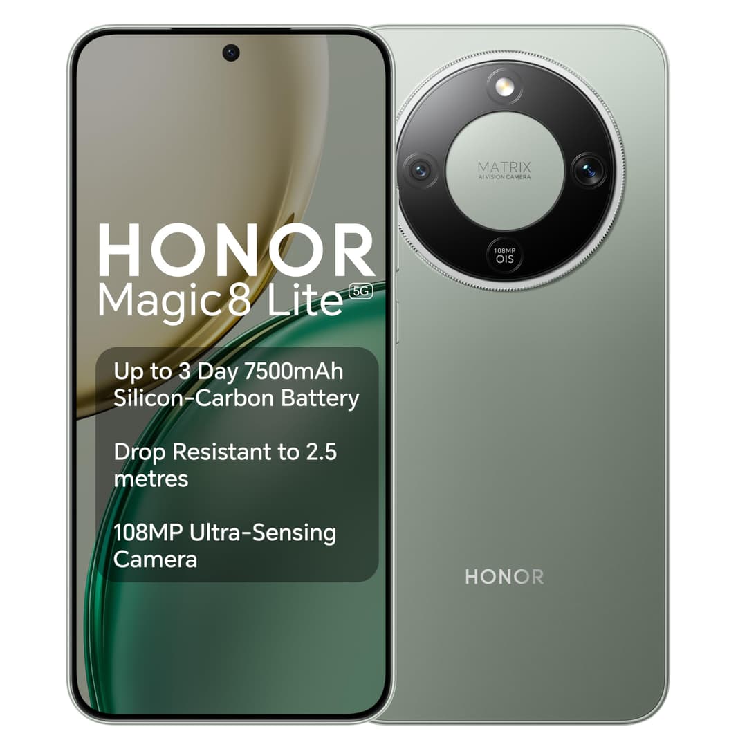 HONOR Magic8 Lite 5G Smartphone, 108MP AI Camera, 7500mAh…