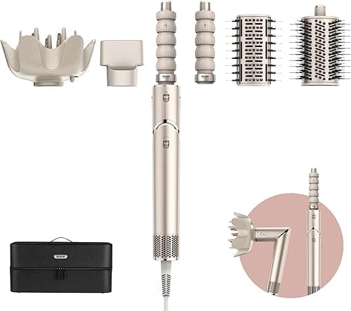 Shark FlexStyle Multi Styler ad Aria Calda e Asciugacapel…