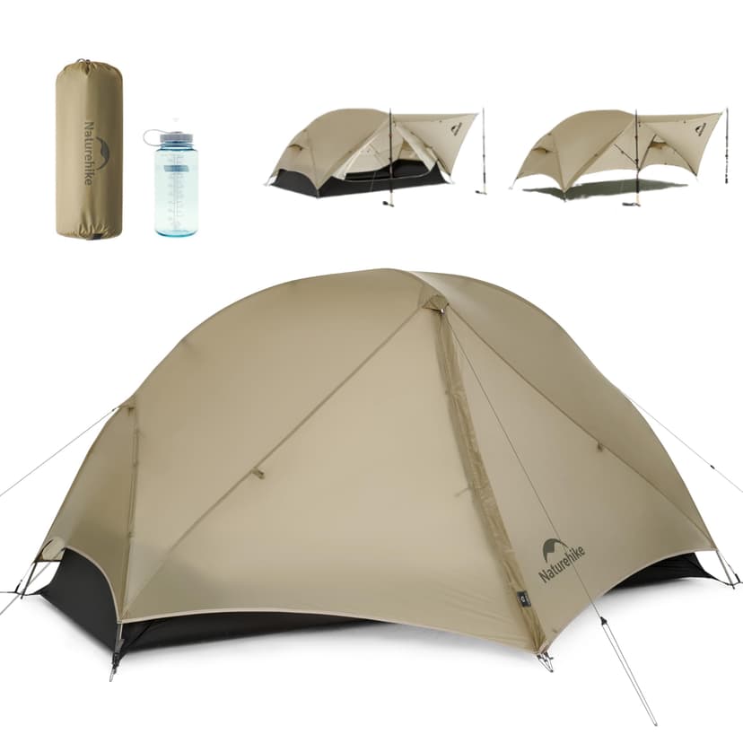 Naturehike Mongar UL Tente ultralégère de 1,5 kg, pour 1-… - 1