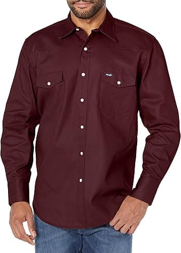 Wrangler Ms70719 T-Shirt pour Homme, Oxyde Rouge., XL