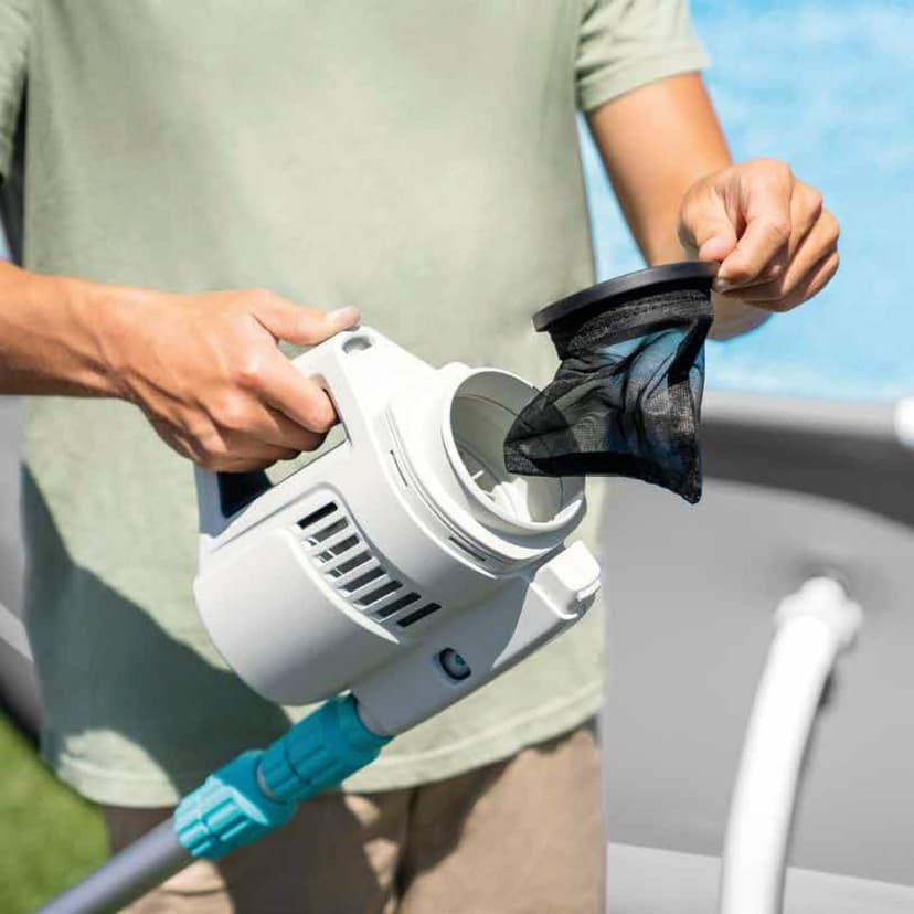 Intex Manual Pool Vacuum With Rechargeable Battery One Size - 8
