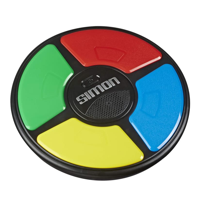 Hasbro Gaming Simon Classique, Jeu de Mémoire Électronique pour Enfants et Familles, dès 8 Ans, avec Sons et Lumières, Taille Compacte, Jeux de Voyage, Famille et Entre Amis - 2