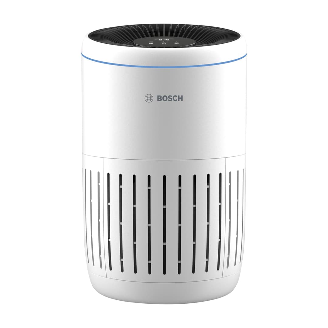 Bosch Air 2000 Air Purifier - Removes Pollutants, Includes Air Filter and Sleep Mode (< 25 dB(A)) - For Areas up to 37.5 m²- With Smart Sensor & Auto Mode - CADR: 180 m³/h