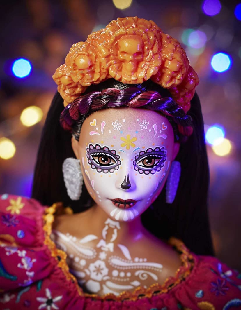 Barbie GXL27 Dia De Muertos Doll, Multicolor, 33.02 cm*7.62 cm*22.86 cm - 4