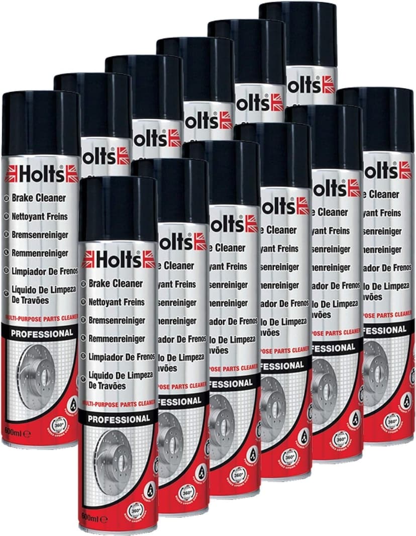 Holts 52460600131-12 Brake and Clutch Cleaner Pack of 12 - 1