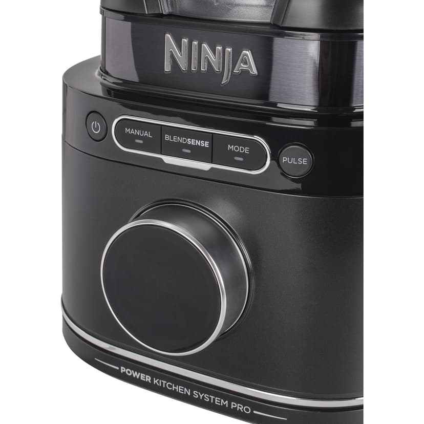 Ninja Detect Power 3-in-1 Blender Pro 1200W, Mixing Bowl, Blade, Individual Cup, Container, Knead, Chopping & Mixing, Black, TB401EU - 4