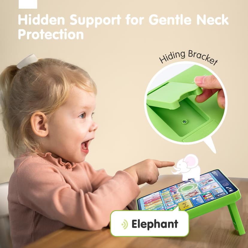 hahaland Multilingual (EN/DE/FR/IT/ES) Baby Learning Tablet for 1 Year Old+ Boys & Girls, Musical Educational Toys, Interactive Kids Tablet with Sounds, Songs, Piano, Q&A Games, Learning Toy Gifts - 2