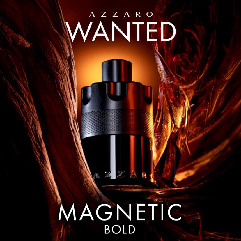 Azzaro The Most Wanted Eau de Parfum Intense, Woody & Seductive Men's Cologne, Ambery & Spicy Fragrance for Date Night, Lasting Wear, Luxury Perfume for Men, 100ml - 3