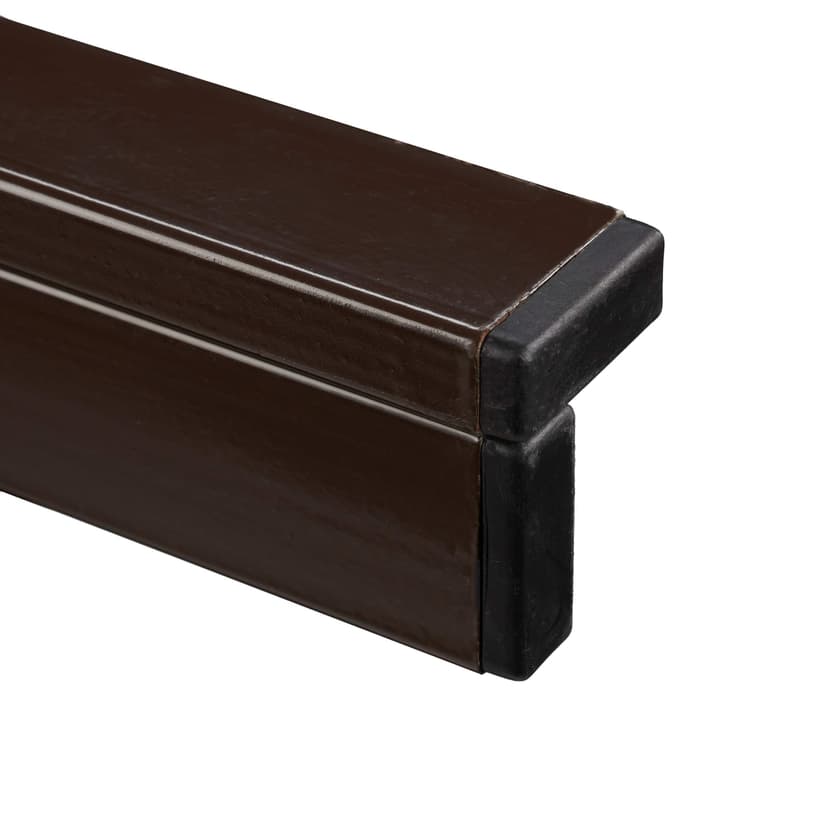 Relaxdays Garden Table, Square, Wood Effect, Outdoors, Patio & Balcony, Alfresco Dining, 74.5 x 77.5 x 77.5 cm, Brown - 8