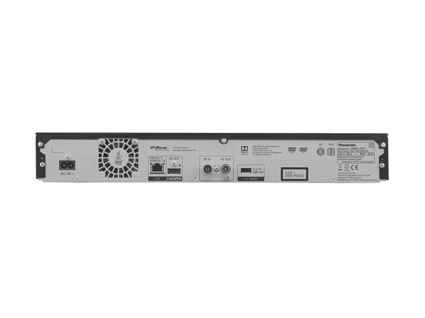 Panasonic DMR-UBT1 Blu-Ray player 3D Black DMR-UBT1, 3840 x 2160, 2160p, 16:9, DSD, 24-bit/192kHz, AVCHD,MKV,MPEG2,MPO - 7