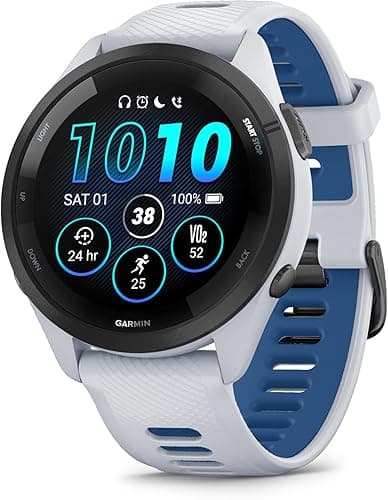 Garmin Forerunner 265 GPS 46mm Running Smartwatch, AMOLED…