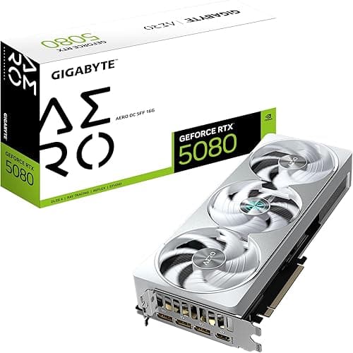 GIGABYTE GeForce RTX 5080 Aero OC SFF 16G Carte Graphique…