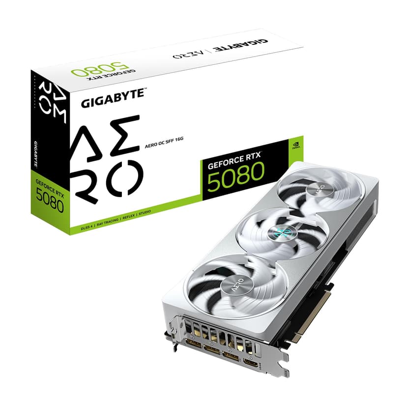 GIGABYTE GeForce RTX 5080 Aero OC SFF 16G Carte Graphique… - 1