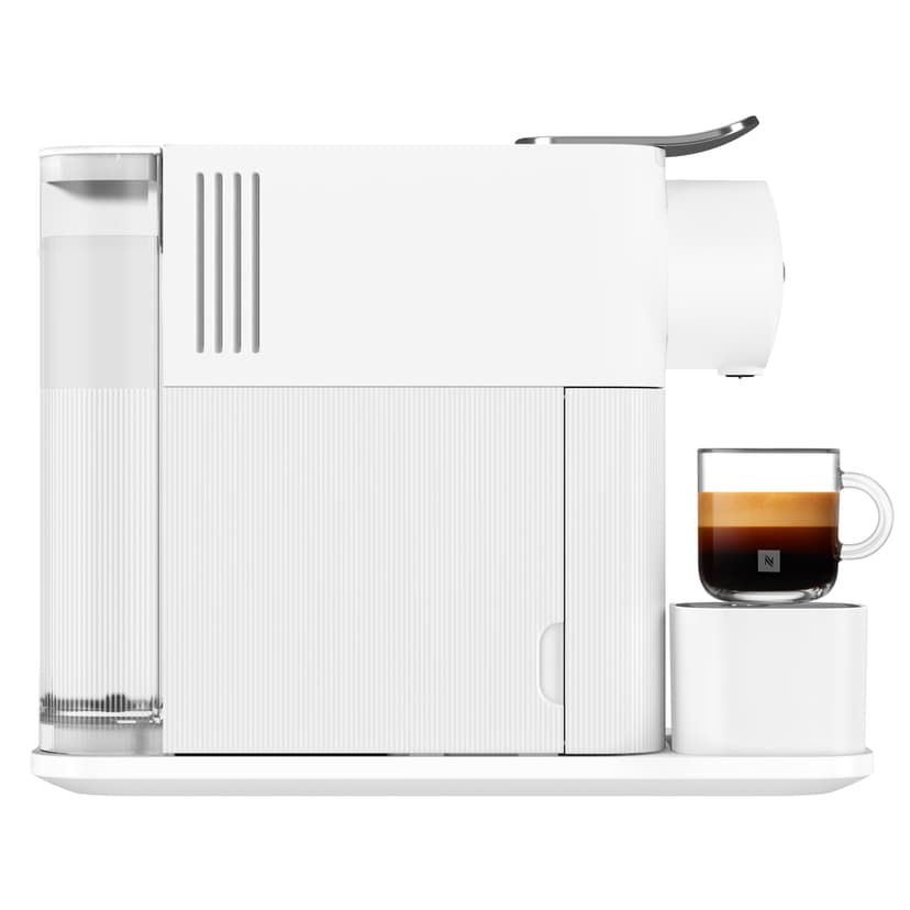 Nespresso De'Longhi Machine à café Lattissima One Blanche, 19 Bars + Kit de Bienvenue, Design Compact, Expresso, Lungo et Recettes Lactées, Arrêt Automatique, EN510.W - 9