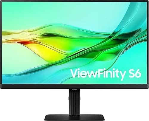 Samsung ViewFinity S6 LS27D600UAUXXU 27" IPS QHD 100Hz 5ms USB-C Height adjustab