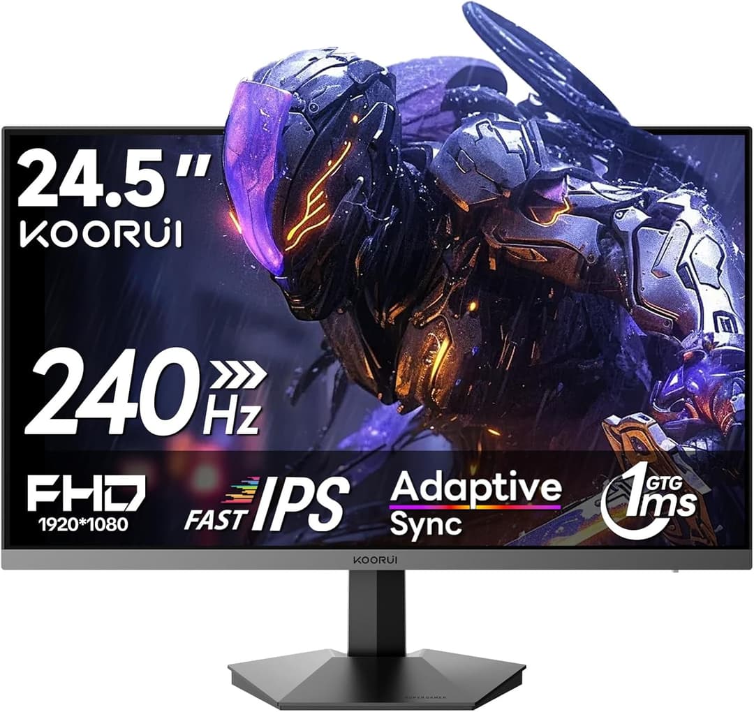 KOORUI 24.5 IPS FHD 240Hz Gaming Monitor