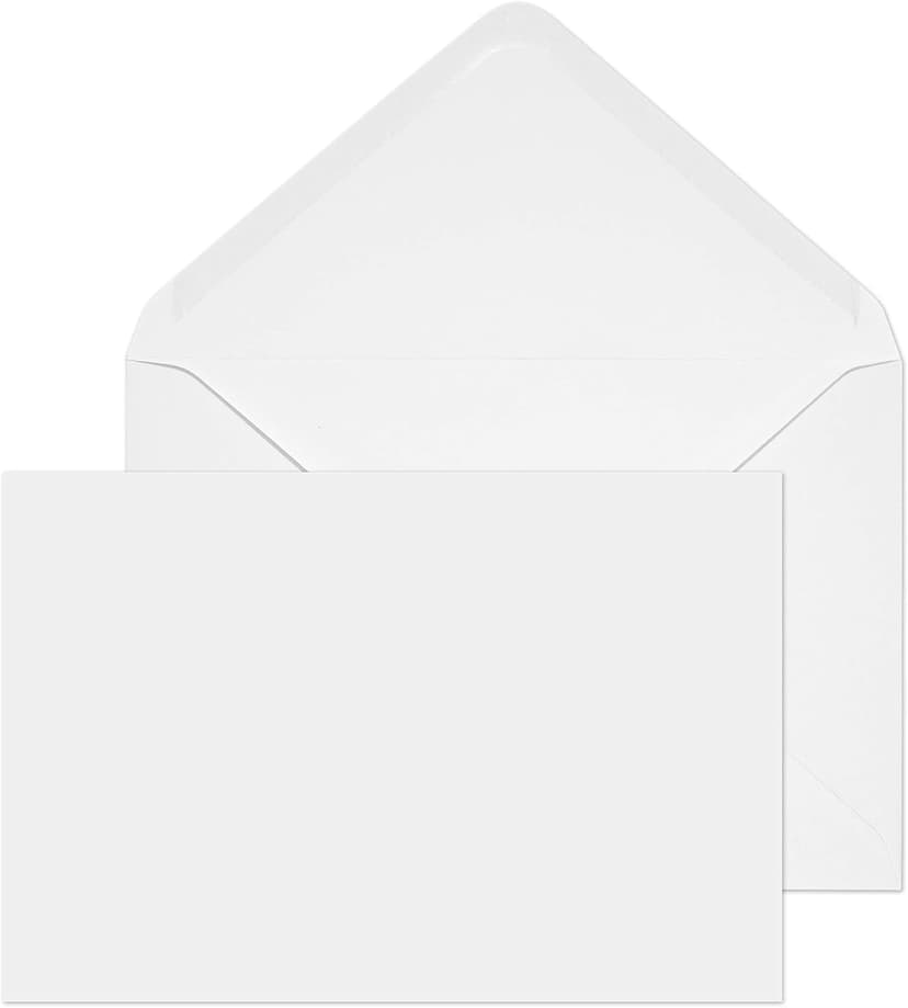 Blake Purely Everyday C6 114 x 162 mm 100gsm Banker Invitation Gummed Envelopes (2002) White - Pack of 1000 - 1
