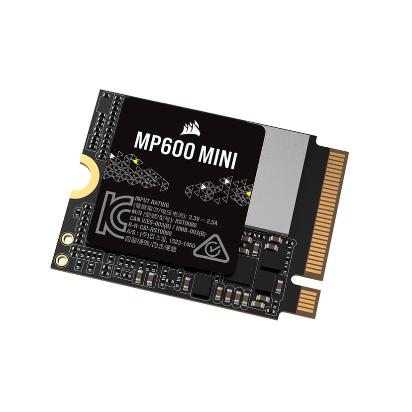 Corsair MP600 Mini 2 to M.2 2230 NVMe PCIe x4 Gen4 SSD – … - 1