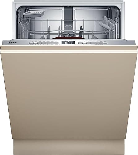 NEFF S175EAX16E, N 50, lavastoviglie intelligente completamente integrata, 60 cm, lavastoviglie con cestello per posate, pulizia forte con Chef 70ºC, Open Dry, cestello superiore regolabile in