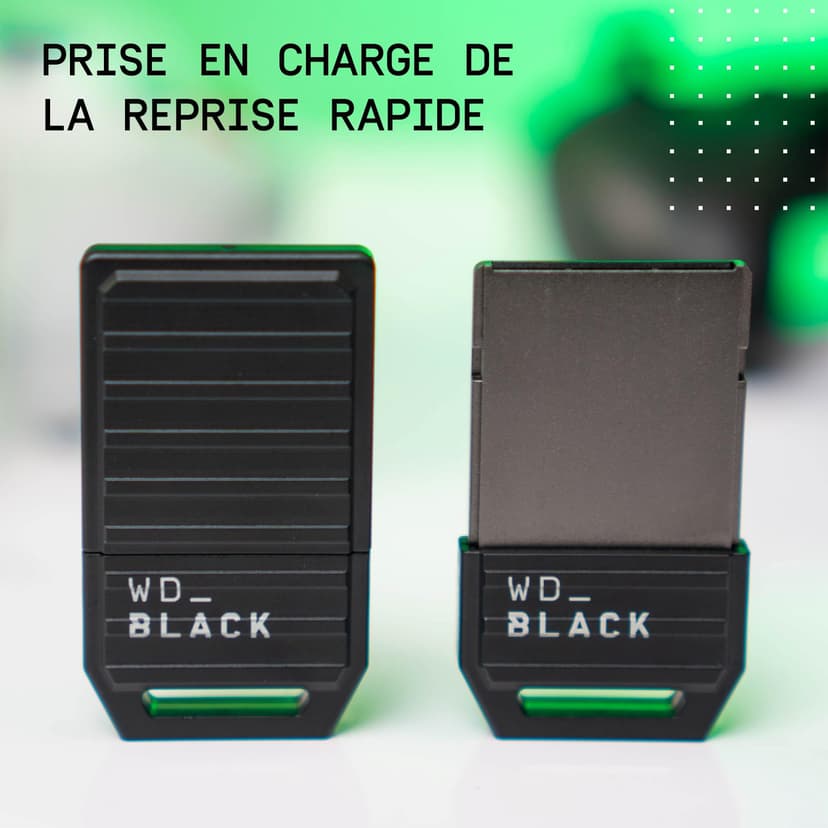 WD_BLACK C50 2TB Game Drive for Xbox Series X|S, Officially Licensed, Plug-and-Play, Quick Resume. Xbox Velocity Architecture, Save Games - 6