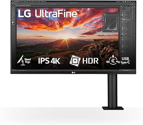 LG 32UN880K-B 32' Monitor, 3840 x 2160 4K UHD, 60Hz, 5ms