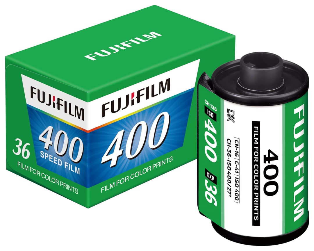 Fujifilm 400-36 exp. 135mm Color Negative Photo Film Reel