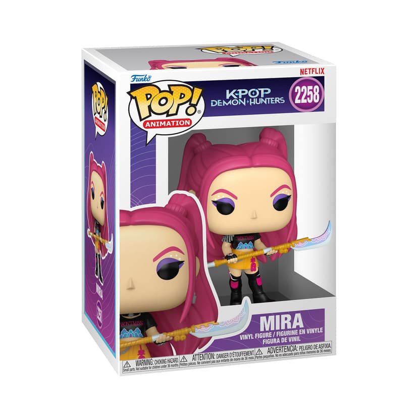 Funko Pop Animation: KPop Demon Hunters - Mira - Collectable Vinyl Figure - Gift Idea - Official Merchandise - Toys for Kids and Adults - Movies Fans - 1