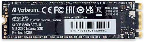 VERBATIM Vi560 S3 M.2 SSD - SSD interne 512GB de haute pe…