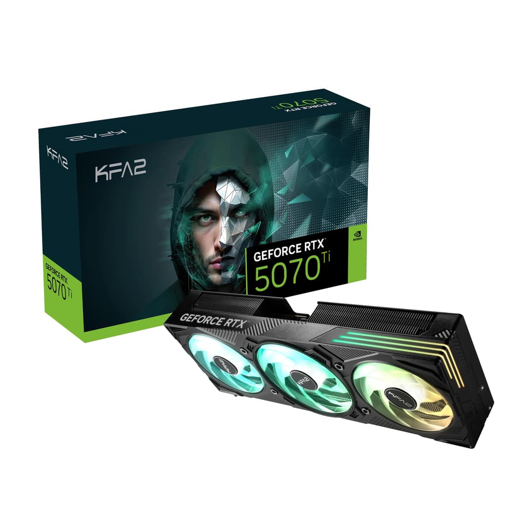 KFA2 GeForce RTX™ 5070 Ti EX Gamer 1-Click OC, Xtreme Tun…