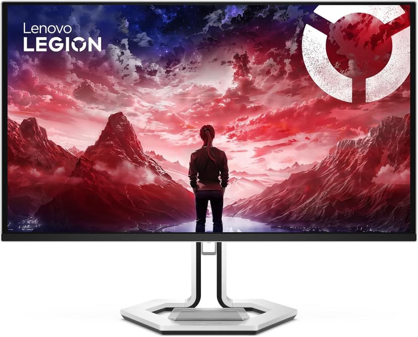 Lenovo Legion Pro 27Q-10 - Écran Gaming de 26.5" avec Eyesafe (QHD, QD-OLED, 280Hz, 0.03ms GtG, 2xHDMI+DP+ USB Type-C, AMD FreeSync Premium Pro) - Réglage en Inclinaison - Noir-Blanc - 1
