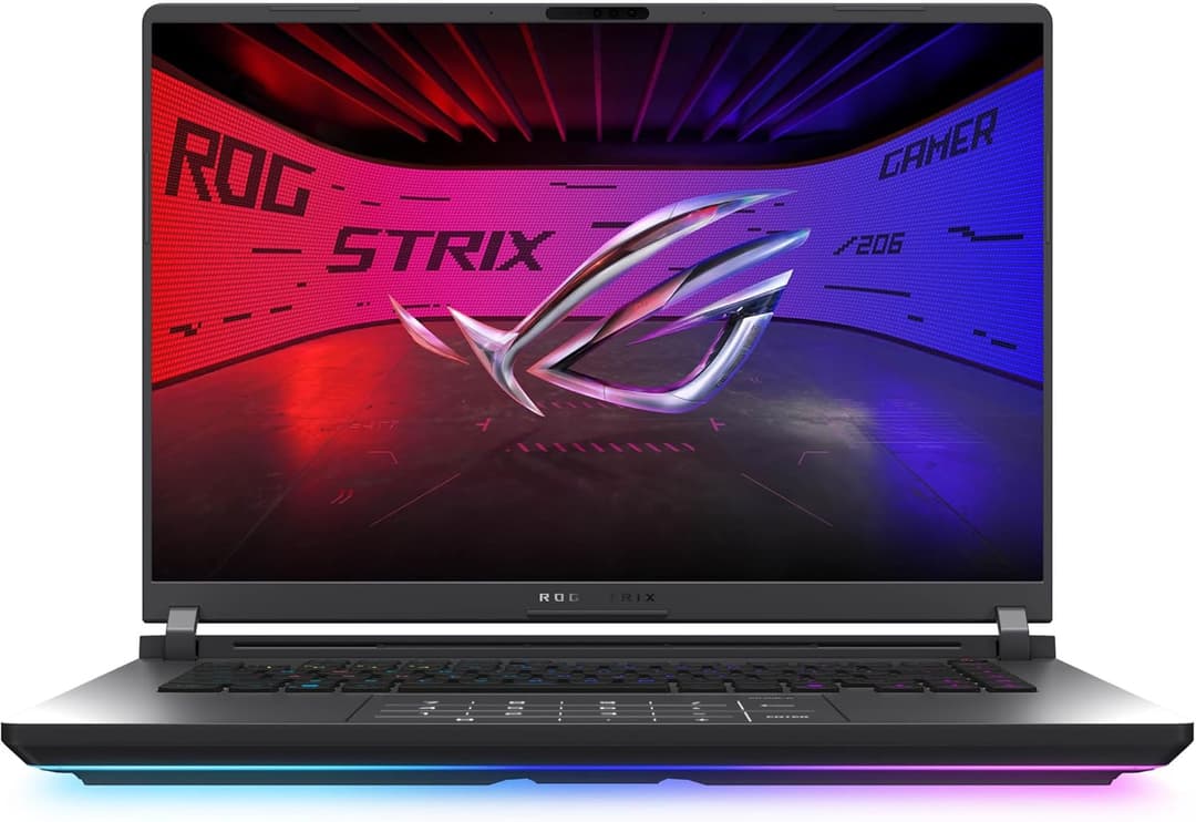 ASUS ROG Strix G16 Gaming Laptop, Intel Core i7-14650HX, NVIDIA GeForce RTX 5060 8GB GDDR7, 16" FHD 165Hz IPS, 32GB DDR5, 1TB SSD, Wi-Fi 7, US Layout Keyboard, Windows 11 Home