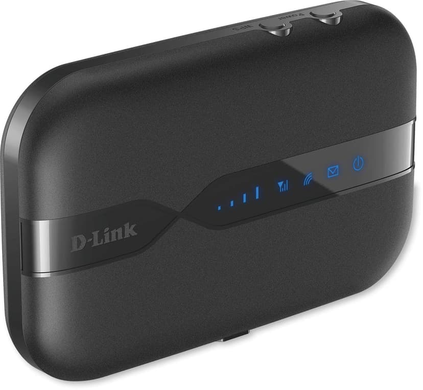 D-Link DWR-932 4G/3G LTE Unlocked Wireless N300 Mobile Broadband Router - Wi-Fi Portable Hotspot, Black - 1