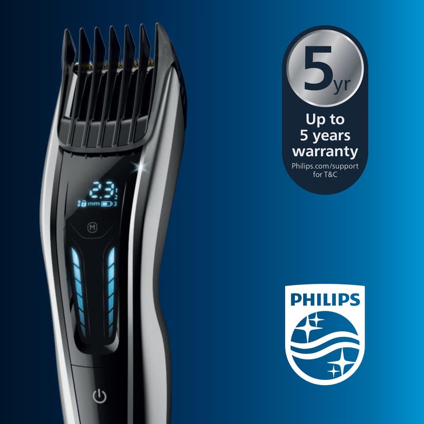 Philips Hair Clipper Série 9000 - Tondeuse à Cheveux avec Interface à Balayage Tactile (Modèle HC9450/20) - 6